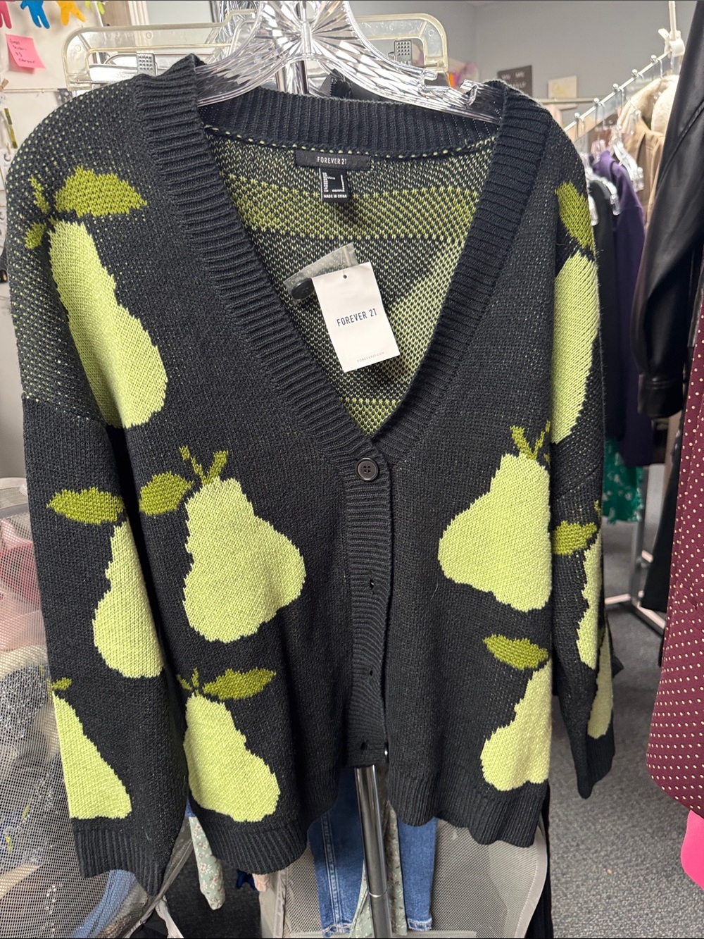 Forever 21 pear cardigan S // 092047